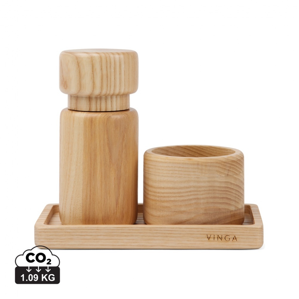 Logotrade promotional giveaway picture of: VINGA Retro salt & pepper set