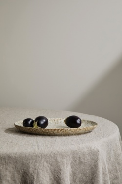 Logotrade promotional items photo of: VINGA Nuvem stoneware serving plate