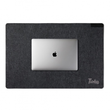 Logo trade business gift photo of: VINGA Albon GRS recycled felt desk pad