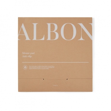 Logo trade promotional giveaway photo of: VINGA Albon GRS recycled felt mouse pad