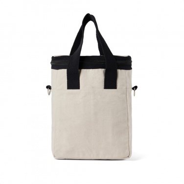 Logo trade promotional item photo of: VINGA Volonne AWARE™ recycled canvas cooler tote bag