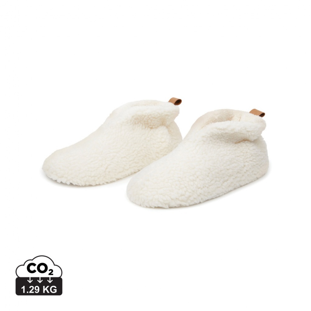 Logotrade promotional products photo of: VINGA Santos RCS recycled pet cosy slippers