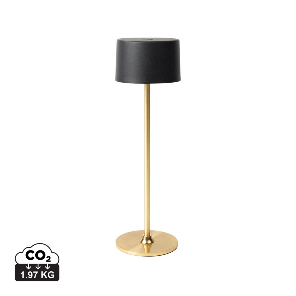 Logotrade advertising products photo of: VINGA Nauro RCS recycled ABS table lamp