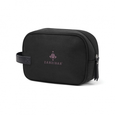 Logo trade promotional product photo of: VINGA Marlow RCS recycled polyester toiletry bag