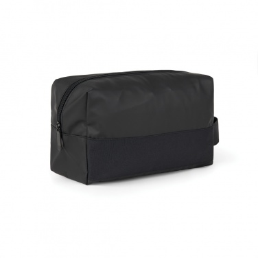 Logo trade promotional merchandise picture of: VINGA Livorno GRS recycled polyester toiletry bag