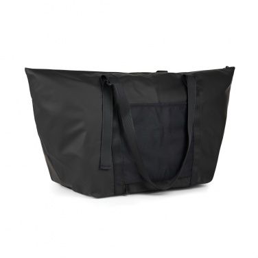 Logo trade promotional giveaway photo of: VINGA Livorno GRS recycled polyester weekend bag