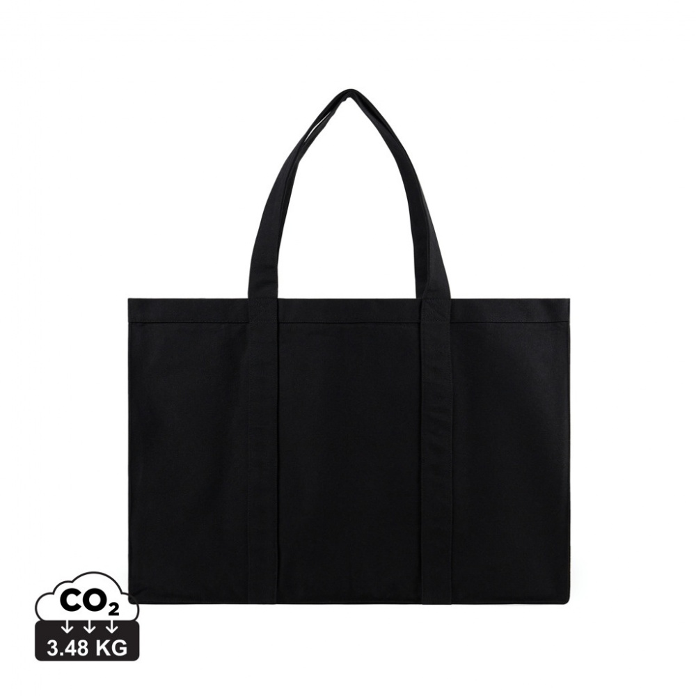 Logotrade advertising product picture of: VINGA Hilo AWARE™ recycled canvas maxi tote bag