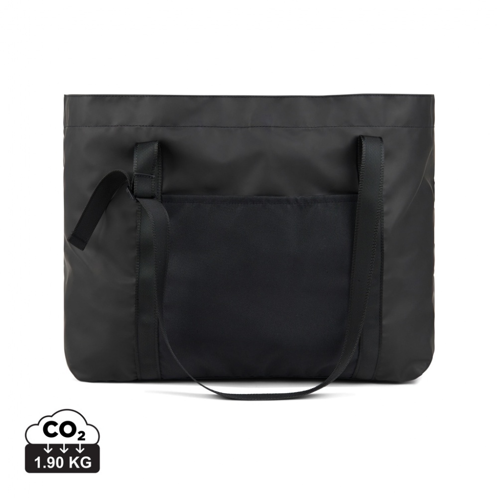 Logo trade advertising product photo of: VINGA Livorno GRS recycled polyester maxi tote