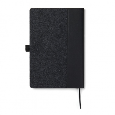 Logotrade promotional products photo of: VINGA Albon GRS recycled felt notebook