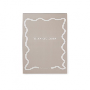 Logotrade promotional product image of: VINGA Thankfulness GRS recycled paper journal