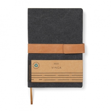 Logotrade promotional giveaway picture of: VINGA Bosler RCS recycled paper notebook