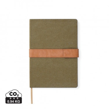 Logo trade business gift photo of: VINGA Bosler RCS recycled paper notebook