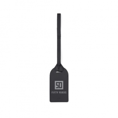 Logotrade promotional gift image of: VINGA Baltimore RCS recycled polyester luggage tag