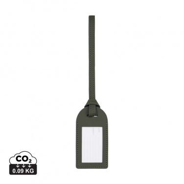 Logotrade advertising products photo of: VINGA Baltimore RCS recycled polyester luggage tag