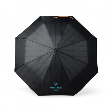 Logo trade promotional item photo of: VINGA Bosler AWARE™ recycled pet 21" foldable umbrella
