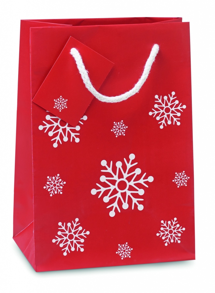 Logo trade promotional giveaways picture of: Gift paper bag small