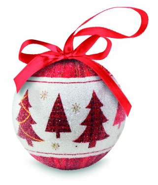 Logo trade promotional item photo of: Christmas bauble in gift box