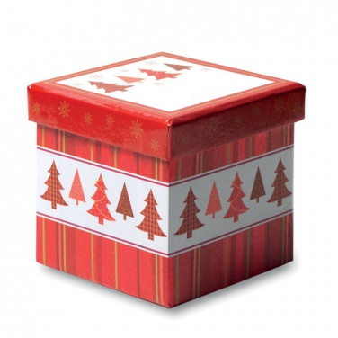 Logo trade advertising products image of: Christmas bauble in gift box