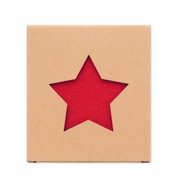 Logo trade promotional gift photo of: RPET 4 felt coaster set