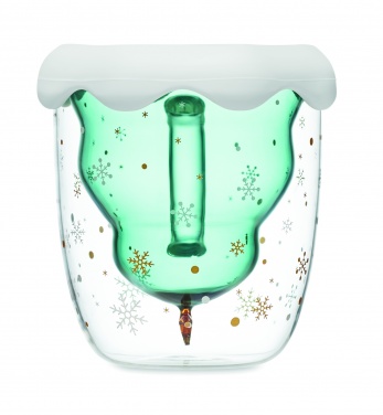 Logo trade promotional merchandise photo of: Double wall borosilicate mug