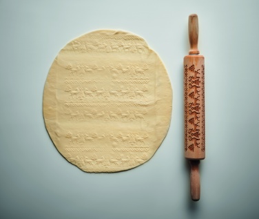 Logotrade promotional merchandise photo of: Christmas pastry wooden rolling