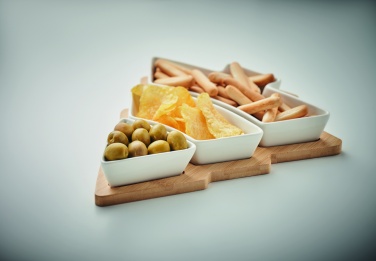 Logo trade promotional products image of: Christmas tree serving tray