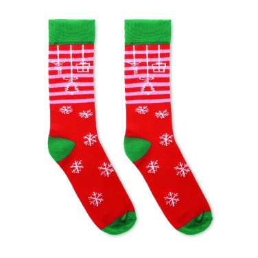 Logotrade promotional item image of: Pair of Christmas socks M