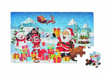 Logotrade corporate gifts photo of: Wooden Christmas puzzle