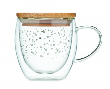 Logotrade advertising product picture of: Double wall borosilicate mug