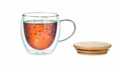 Logotrade promotional item image of: Double wall borosilicate mug