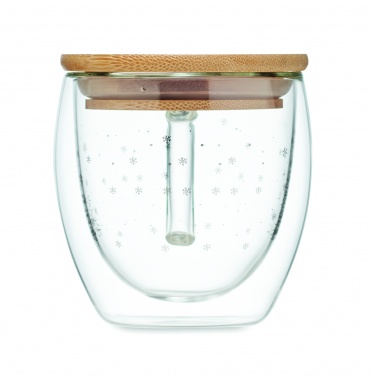 Logo trade promotional gifts picture of: Double wall borosilicate mug
