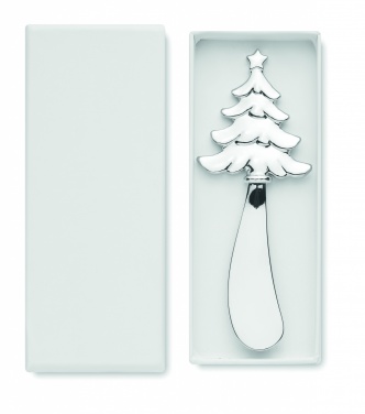 Logo trade promotional giveaway photo of: Christmas tree cheese knife