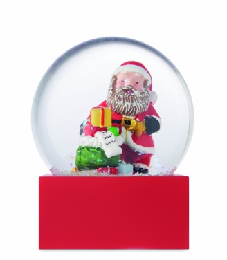 Logotrade corporate gift image of: Snow ball glass ornament