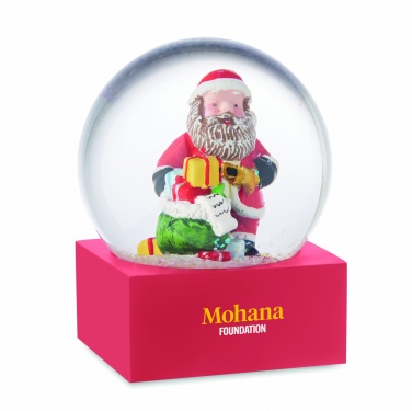 Logotrade advertising products photo of: Snow ball glass ornament