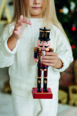 Logo trade promotional gifts picture of: Nutcracker character in wood