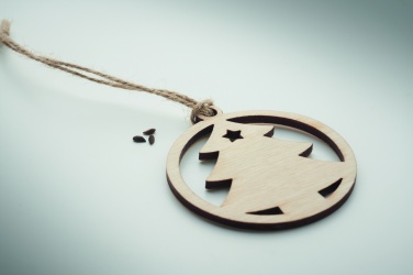 Logo trade promotional products picture of: Wooden tree shape hanger