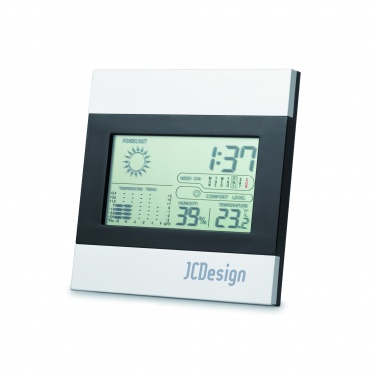 Logotrade advertising product picture of: Weather station and clock