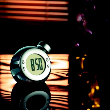 Logotrade corporate gift image of: Water powered LCD desk clock