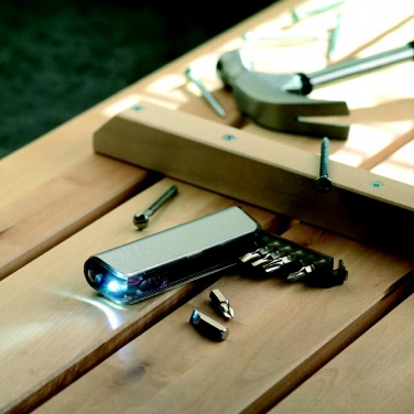 Logotrade corporate gift image of: Multitool holder and LED torch