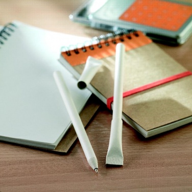 Logo trade promotional merchandise photo of: Recycled paper ball pen