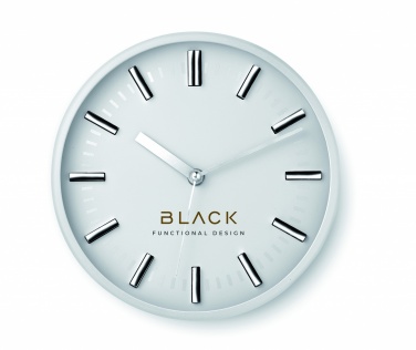 Logo trade advertising product photo of: Round shape wall clock