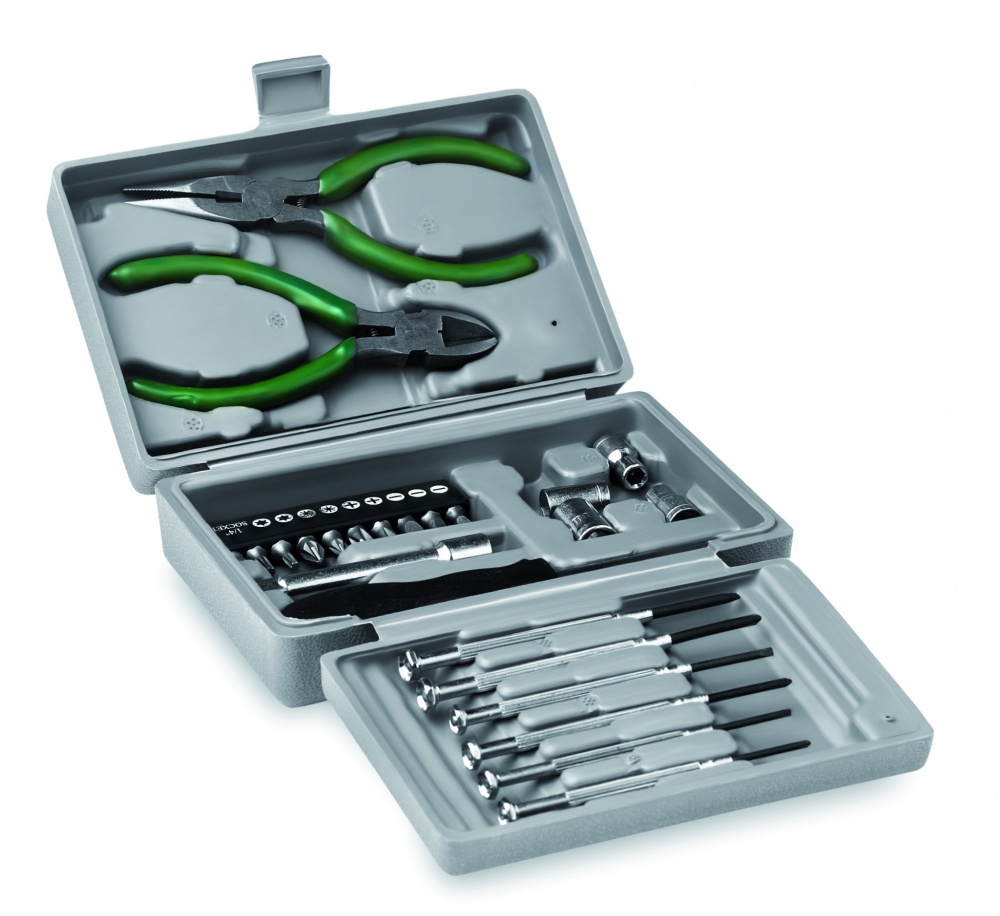 Logotrade business gifts photo of: Foldable 25 piece tool set