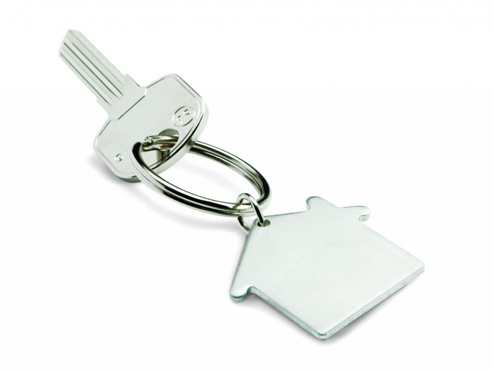 Logotrade promotional merchandise photo of: Metal key holder house Lahti