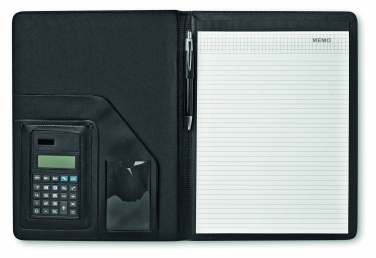 Logotrade promotional giveaway picture of: A4 conference folder calculator