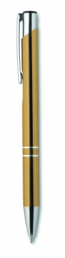 Logo trade corporate gift photo of: Push button pen with black ink