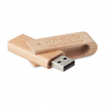 Logo trade promotional items picture of: Bamboo USB    16GB