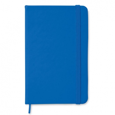Logo trade corporate gifts image of: A6 notebook 96 lined sheets