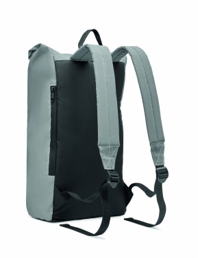 Logotrade advertising products photo of: Reflective Rolltop backpack