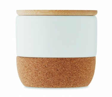Logo trade promotional merchandise photo of: Plant based wax candle 80 gr