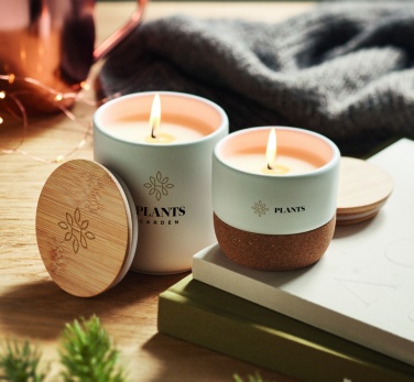 Logotrade promotional giveaway image of: Plant based wax candle 80 gr